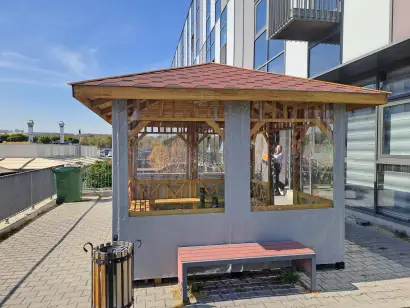 Şeffaf Branda Çardak Kamelya Kaplama